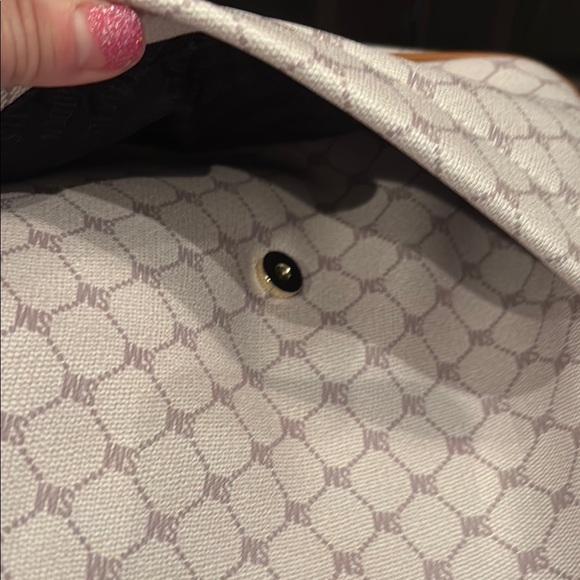 Steve Madden monogrammed mini backpack NWOT main image 4